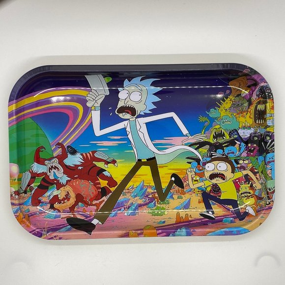 Other - Rick and Morty Rolling Tray 7 X 11" Other - Rick and Morty Rolling Tray 7 X 11"
